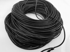 Leren veter rond Ø 1.5 en 3 mm