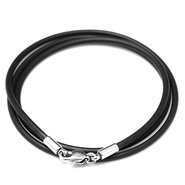 Halskette aus echtem Leder