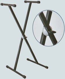 Keyboard standaard nylon as