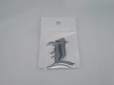 Edelstaal hanger, Gotische letter &#039;L&#039;