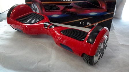 Hoverboard 6,5 Inch, gewoon rood - just red