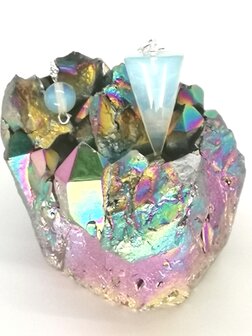 Druppel Pendel met Opaal edelsteen