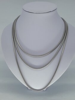 rupsketting 3,2, edelstaal, 45