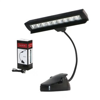 Notenst&auml;nder Ledlampe, schwarz