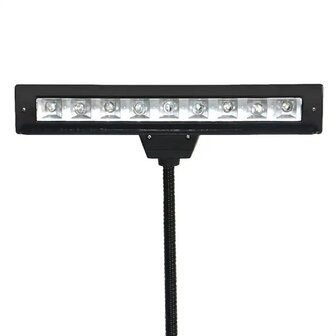 Notenst&auml;nder Ledlampe, schwarz