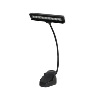 Notenst&auml;nder Ledlampe, schwarz