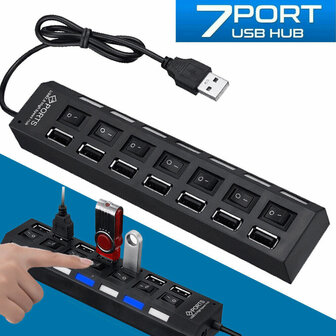 USB 2.0 hub 7 eingange, high speed