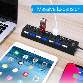 USB 2.0 hub 7 eingange, high speed