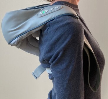 Nekmassageapparaat Shiatsu-massageapparaat met warmtefunctie Schoudermassage