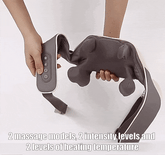 Nekmassageapparaat Shiatsu-massageapparaat met warmtefunctie Schoudermassage