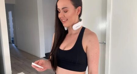 Nekmassage Apparaat -Wit