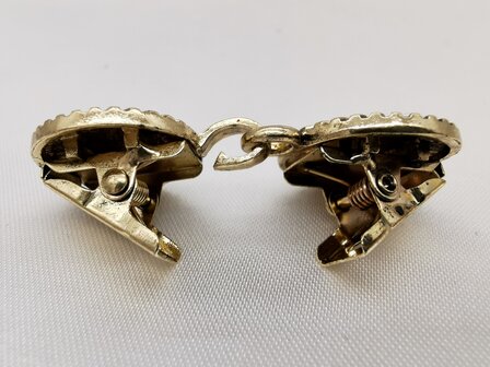 Vest clip haak, &quot;levens cirkel&quot;&quot; symbool, voor vest, sjaal, omslagdoek, goudkleur