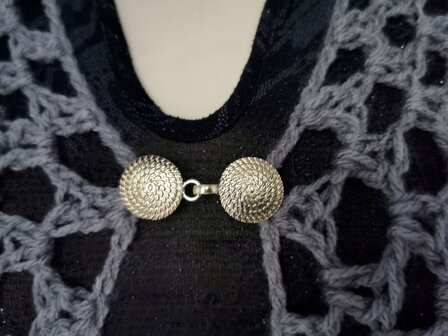 Vest clip haak, &quot;levens cirkel&quot;&quot; symbool, voor vest, sjaal, omslagdoek, goudkleur