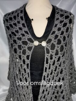 Vest clip haak, &quot;levens cirkel&quot;&quot; symbool, voor vest, sjaal, omslagdoek, goudkleur