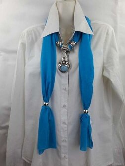 Schalkette mit der Aufschrift &bdquo;Adern des Lebens&ldquo;  Schmuckanh&auml;nger.