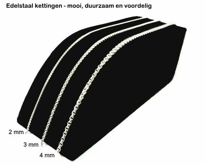 Edelstaal Ketting, Jasseron schakel