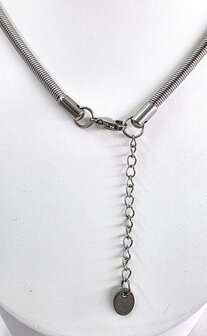 Kette 0,5, oval ring, Edelstahl, 60