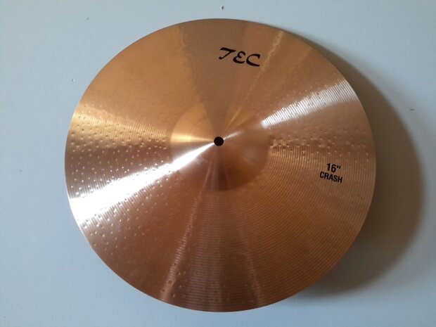 Cymbal 16" Crash, serie TEC, B8 legering
