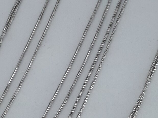 rupsketting 1,2, edelstaal, 50