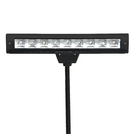 Notenständer Ledlampe, schwarz