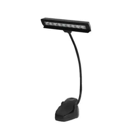 Notenständer Ledlampe, schwarz