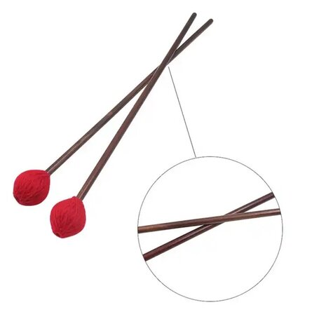 Marimba mallets maple