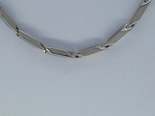 ketting 3, parallellogram, edelstaal, 60