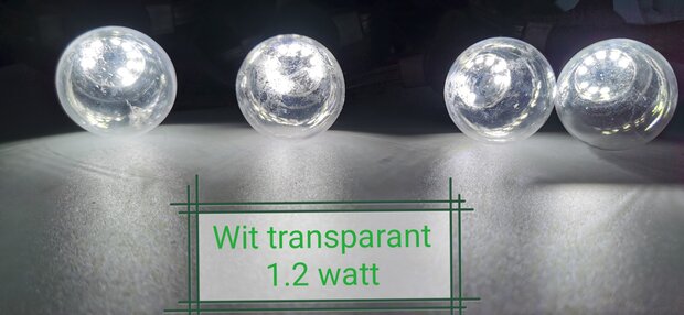 Stechkabel, 25 Meter, 40 Anschlüsse + Fassung und 40 LED-Lampe