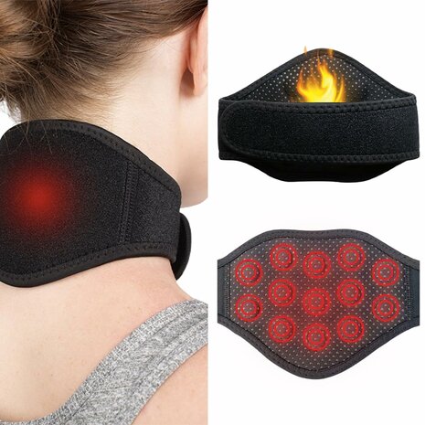 Nek - Orthopedisch Toermalijn Infrarood Massage Zelfwarmend 