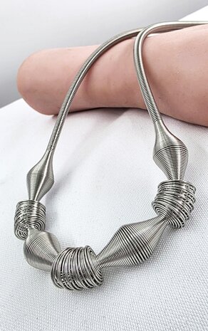 Kette 0,5, oval ring, Edelstahl, 60