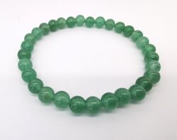 Groene Aventurijn – 6mm Kralen Armband