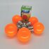 Gekleurde oranje Ledlampen 1,2W, E27 G45_