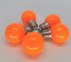 Gekleurde oranje Ledlampen 1,2W, E27 G45_